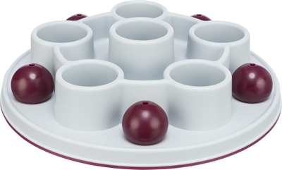 Trixie Cat Activity Pentagon Wit / Bordeaux 28x28 CM