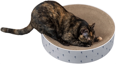 Trixie Krabmand Lilly Karton Catnip 45x45x10 cm Lichtgrijs