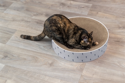 Trixie Krabmand Lilly Karton Catnip 45x45x10 cm Lichtgrijs