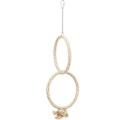 Trixie Dubbeletouwring Naturel 16x16 CM