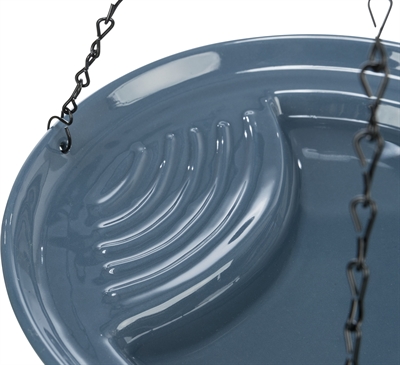 Trixie Hangende Vogeldrinkschaal Keramiek Blauw 26x26 cm 550 ml