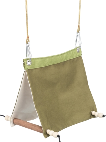 Trixie Vogeltent Hangend Katoen Groen 16x18x20 cm