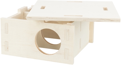 Trixie Knaagdierhuis 2 Kamers Hout 20x20x10 CM