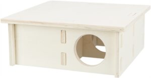 Trixie Knaagdierhuis 4 Kamers Hout 25x25x10 cm