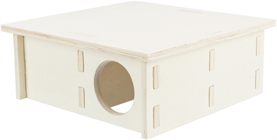Trixie Knaagdierhuis 4 Kamers Hout 25x25x10 cm