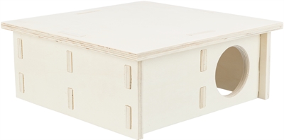 Trixie Knaagdierhuis 4 Kamers Hout 25x25x10 cm