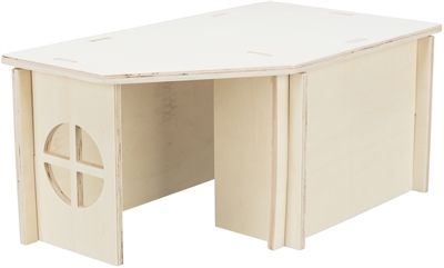 Trixie Huisholm Insteeksysteem Konijnen/cavia's Naturel 42x26x18 CM