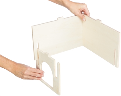 Trixie Huis Thore Insteeksysteem Konijnen 40x40x23 cm