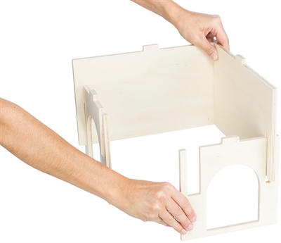 Trixie Huis Thore Insteeksysteem Konijnen 40x40x23 cm