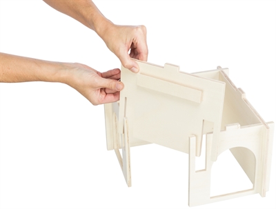 Trixie Huis Thore Insteeksysteem Konijnen 40x40x23 cm