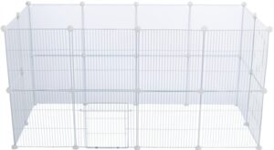 Trixie 4 Uitbreidingspanelen Voor 62460 Metaal Wit 35x35 CM