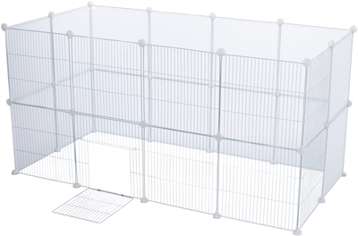 Trixie 4 Uitbreidingspanelen Metaal Wit 35x35 cm voor Ren 62460