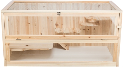 Trixie Knaagdierenverblijf Hout 100x50x50 cm met etages
