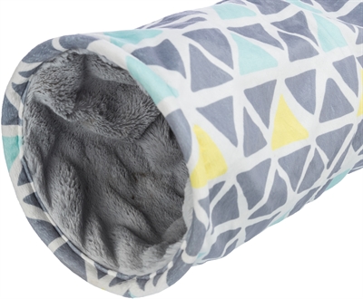 Trixie Knaagdiertunnel Sunny Pluche Grijs 70x19 cm