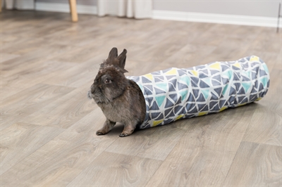 Trixie Knaagdiertunnel Sunny Pluche Grijs 70x19 cm