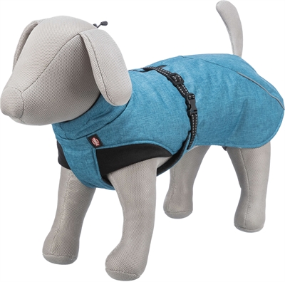 Trixie Winterjas Riom Blauw L 55 cm voor honden