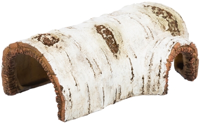 Trixie Berkenstam Polyesterhars Wit/Bruin 15 cm voor terrarium/aquarium