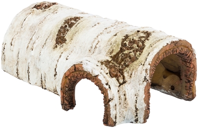 Trixie Berkenstam Polyesterhars Wit/Bruin 15 cm voor terrarium/aquarium