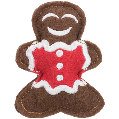 Trixie Kerst Kattenspeelgoed Eland & Peperkoekman 8 cm 2 st