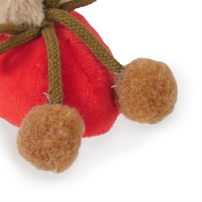 Cupid & Comet Kerst Kattenkruid Slofjes 10x8x7 cm