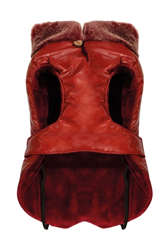 Croci Hondenjas Padded Bull Chic Rood 47 cm