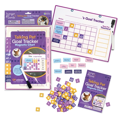 Hunger For Words Talking Pet Goal Tracker 44,6x26,5 CM