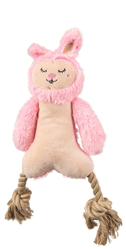 Fofos Konijn Met Flosbenen Pluche 34x20x3,5 CM