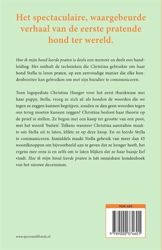 Boek Hoe Ik Mijn Hond Leerde Praten 21,5x14x2,5 CM - Merkloos