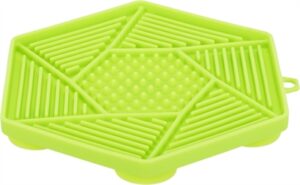 Trixie Lick’n’snack Mat Met Zuignappen Siliconen Groen 17 CM