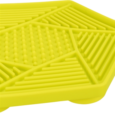 Trixie Lick'n'snack Mat Siliconen Groen 17 cm met Zuignappen