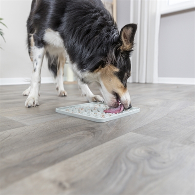 Trixie Lick'n'snack Mat Siliconen 20x20 cm Donkergrijs