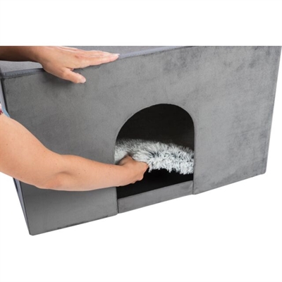 Trixie Hondenmand Huis Harvey Met Trap 119x50x47 cm — Comfortabele plek voor je huisdier