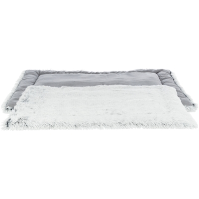 Trixie Ligmat Harvey Wit/Grijs 140x90 cm — Comfortabele slaapplek voor grote honden