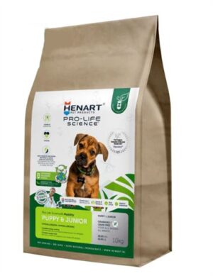 Henart Mealworm Insect Puppy/Junior 10 KG met Eierschalen