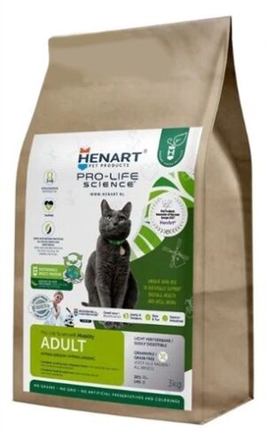 Henart Insect Kat Adult 3 KG met Eierschaalmembraan