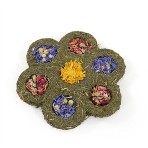 Rosewood Naturals Flower 'n' Forage Blossom 17 cm Knaagsnack