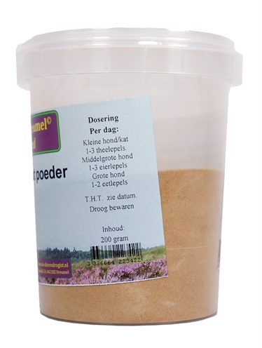 Dierendrogist Biergist Poeder 200 GR voor honden