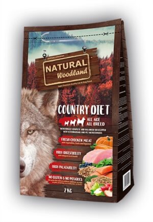 Natural Woodland Country Diet Hondenvoer 2 KG