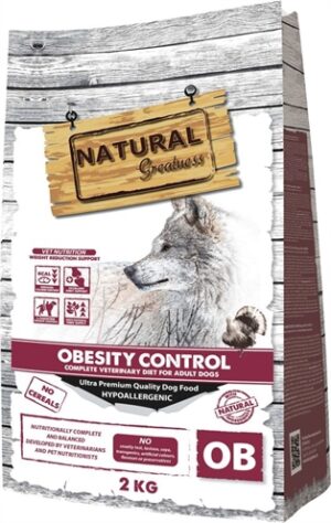 Natural Greatness Veterinary Diet Hondenvoer Obesitas 2 KG