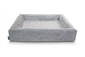 Bia Bed Rib Hoes Hondenmand Grijs 85x70x15 CM