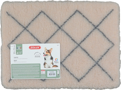 Zolux Berber Vetbed Gerecycled 70x50 cm — Comfortabele rustplek voor je hond