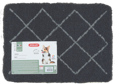 Zolux Berber Vetbed Gerecycled Grijs 70x50 cm — Comfortabele plek voor jouw hond