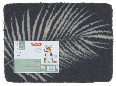 Zolux Vegetal Vetbed Gerecycled Grijs 70x50 cm — Comfortabele rustplek voor jouw hond