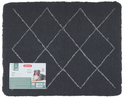 Zolux Berber Vetbed Gerecycled Grijs 95x75 cm — Comfortabele rustplek voor jouw hond