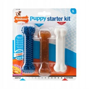 Nylabone Puppy Chew Starter Kit Chicken tot 11 kg