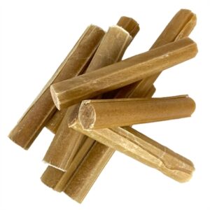 Petsnack Geperste Rundstaaf 5 Inch 25 Stuks