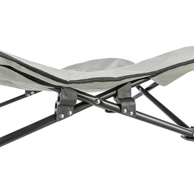 Trixie Stretcher Hondenbed Donkergrijs/Zwart 69x69x20 cm — Comfortabele ligplek voor onderweg