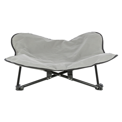Trixie Stretcher Hond Donkergrijs/Zwart 88x88x32 cm — Comfortabele plek voor jouw hond