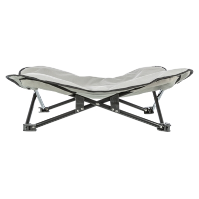 Trixie Stretcher Hond Donkergrijs/Zwart 88x88x32 cm — Comfortabele plek voor jouw hond