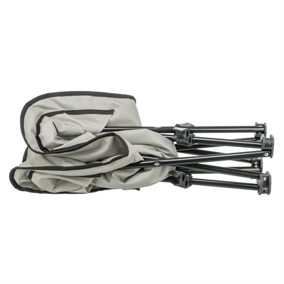 Trixie Stretcher Hond Donkergrijs/Zwart 88x88x32 cm — Comfortabele plek voor jouw hond